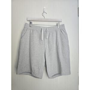 Lululemon Men's Heather Grey Athletic Shorts Size XL 9 Inch Inseam